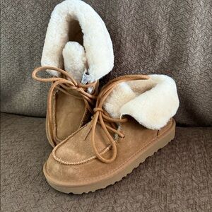 Ugg tie boots